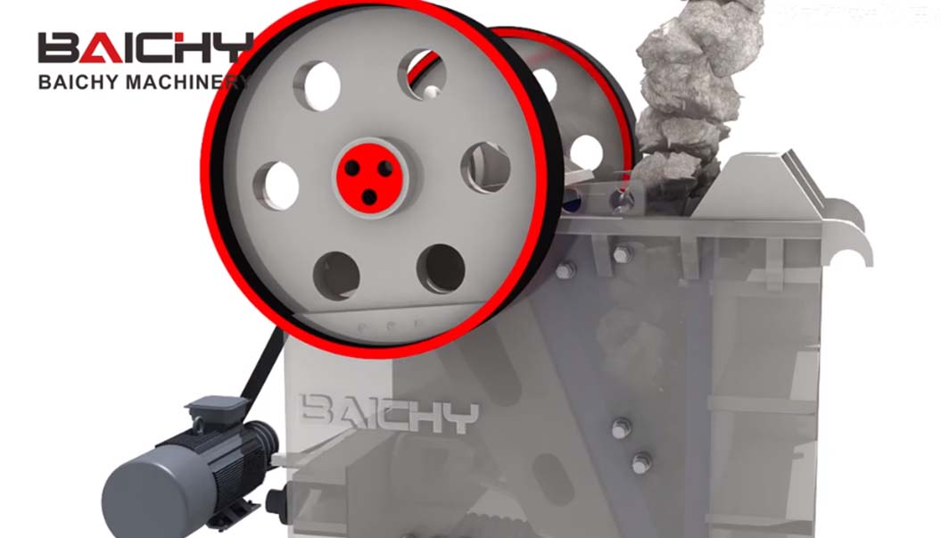 顎式破碎機(jī)工作原理3D動(dòng)畫演示